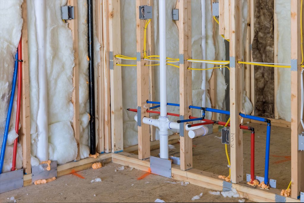 PEX Plumbing in New Construction Home