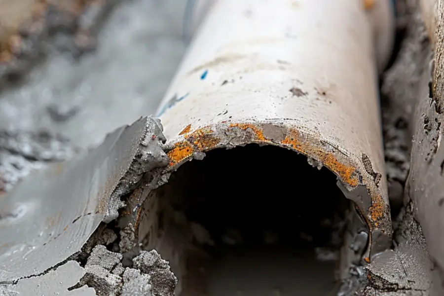 Cracked Sewer Pipes - Zippity Split Plumbing
