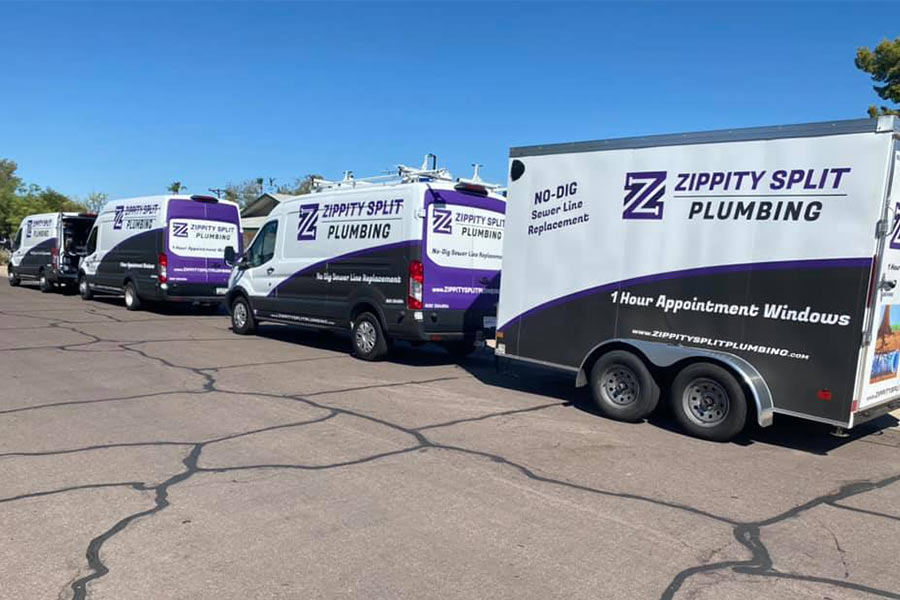 Pipe Bursting - Zippity Split Plumbing
