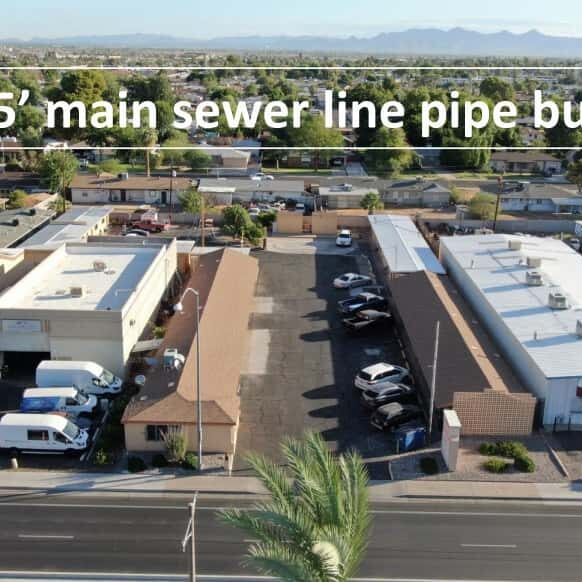 Zippity Split Plumbing team preparing for sewer line repair Scottsdale, AZ